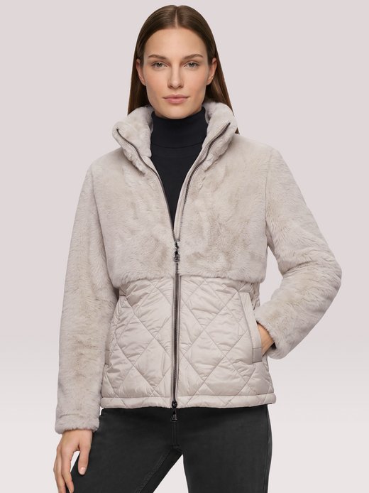 Damen Plüschjacke
