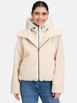 Damen Plüschjacke