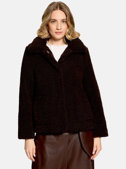 Damen Plüschjacke