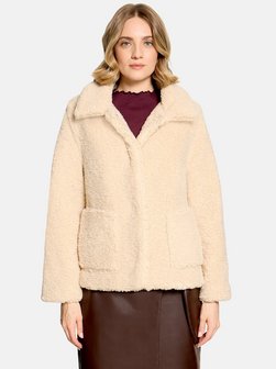 Damen Plüschjacke