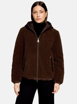 Damen Plüschjacke
