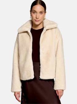 Damen Plüschjacke