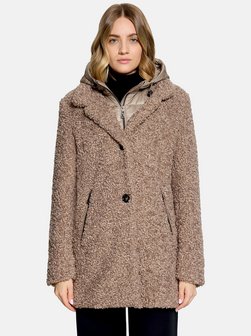 Damen Plüschjacke