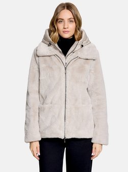 Damen Plüschjacke
