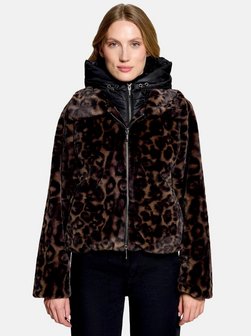 Damen Plüschjacke