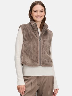 Damen Plüschweste