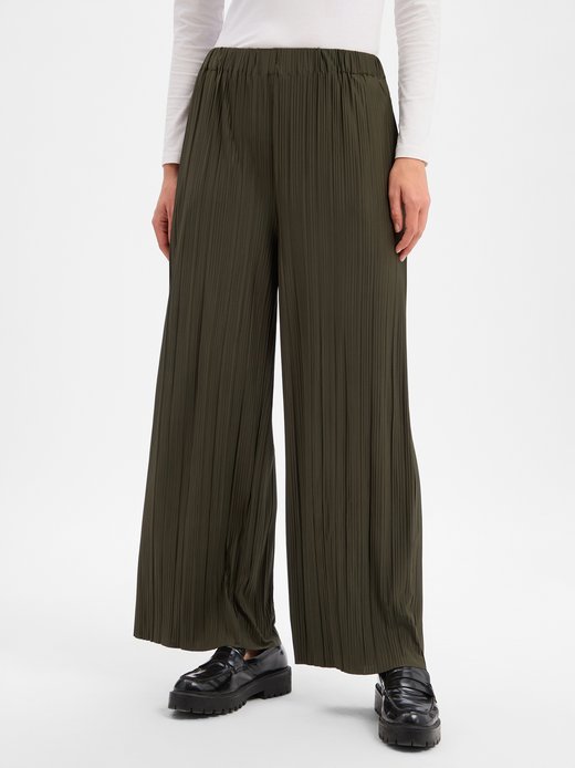 Damen Plisseehose - Uma