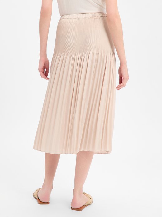 Damen Plisseerock - Ribane French