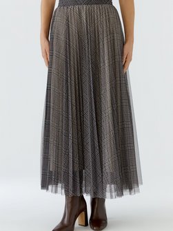 Damen Plisseerock
