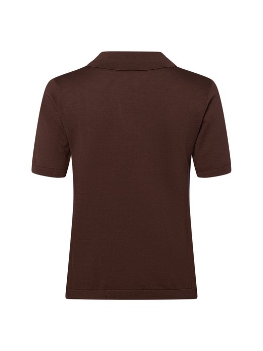 Damen Poloshirt mit Seiden-Anteil - Roncolo