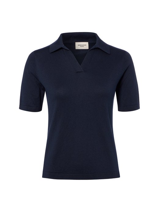 Damen Poloshirt mit Seiden-Anteil - WKDRoncolo