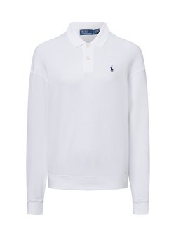 Artikelbild Damen Poloshirt von Polo Ralph Lauren in weiß uni