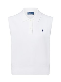 Artikelbild Damen Poloshirt von Polo Ralph Lauren in weiß uni