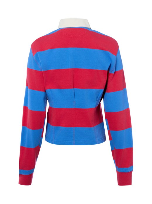 Damen Polosweatshirt