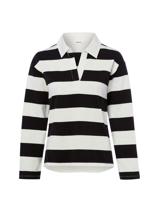 Damen Polosweatshirt