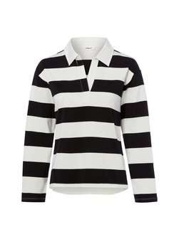 Damen Polosweatshirt