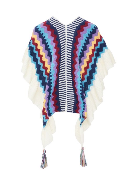Damen Poncho