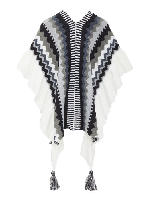 Damen Poncho