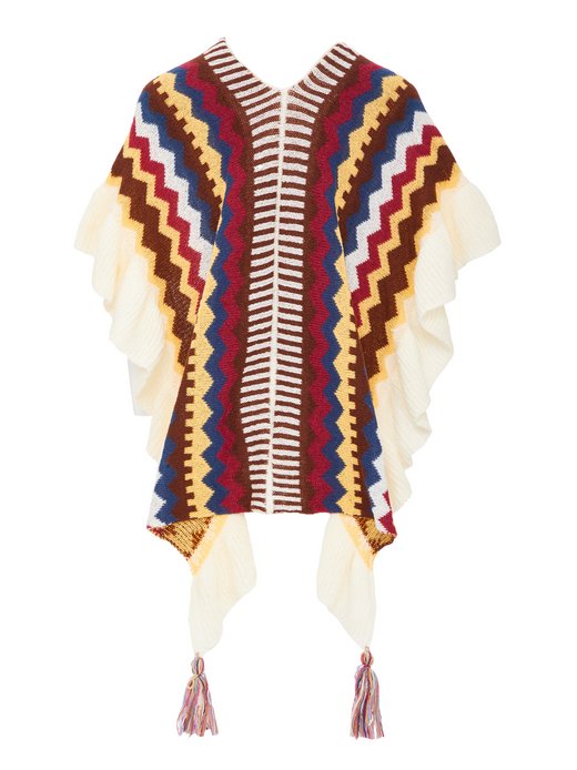 Damen Poncho