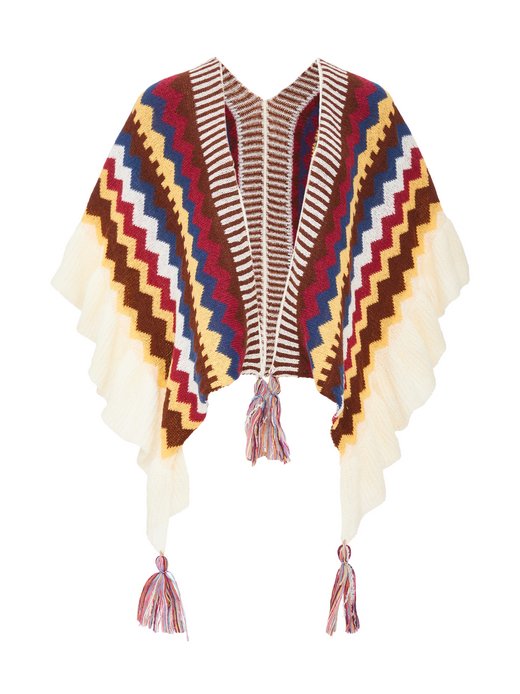 Damen Poncho