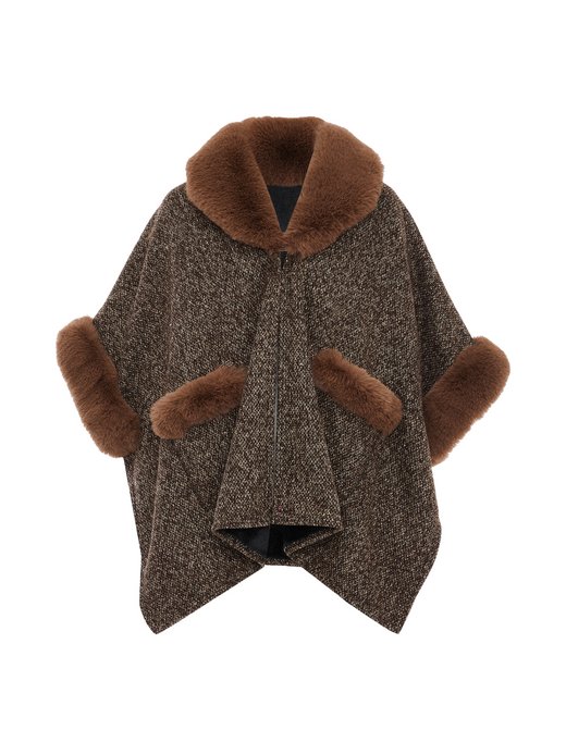 Damen Poncho