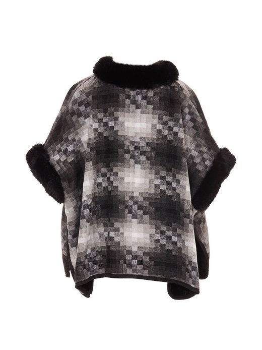Damen Poncho