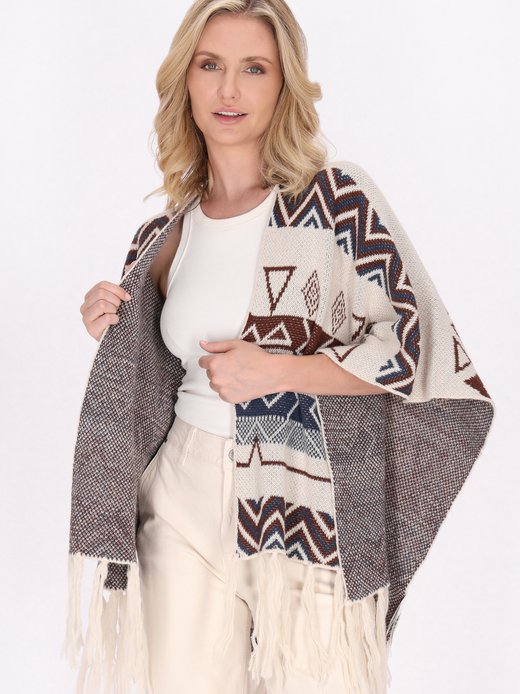 Damen Poncho
