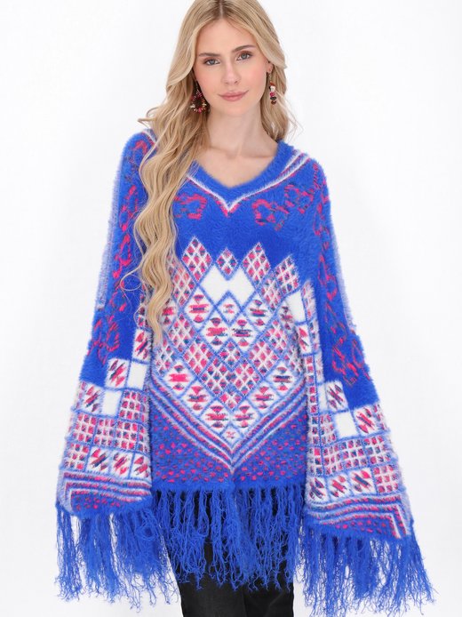 Damen Poncho