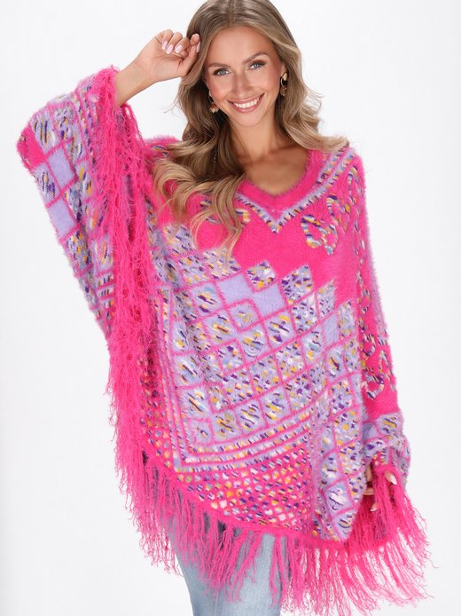 Damen Poncho