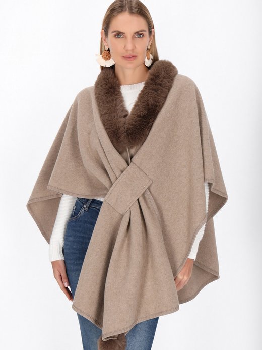 Damen Poncho
