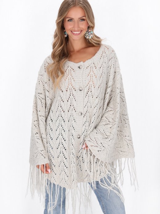 Damen Poncho