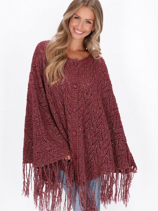 Damen Poncho