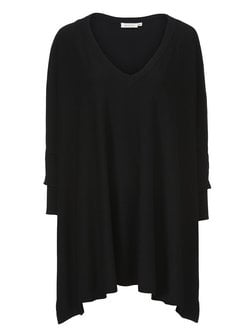 Artikelbild Damen Poncho von Masai in schwarz uni