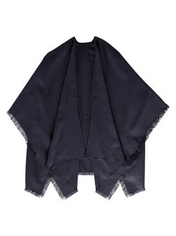 Artikelbild Damen Poncho von Giorgio Rimaldi in blau uni