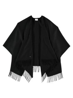 Artikelbild Damen Poncho von Fraas in schwarz uni