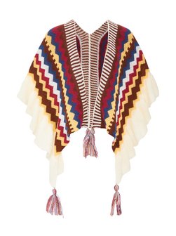 Damen Poncho