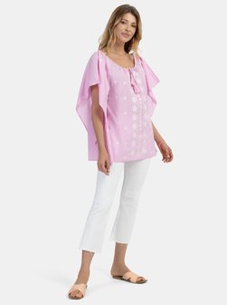 Artikelbild Damen Poncho von Usha in rosa uni