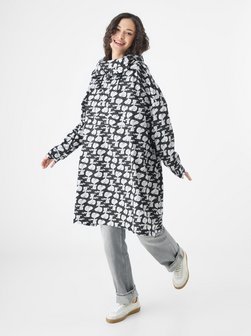 Artikelbild Damen Poncho von Codello in schwarz bedruckt