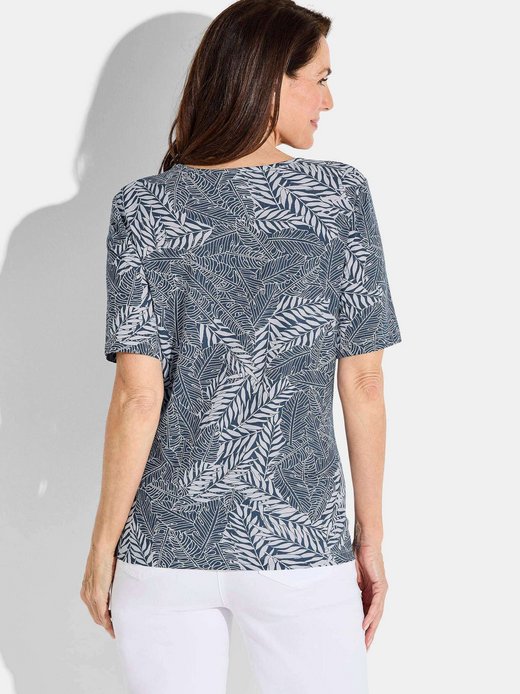 Damen Print Shirt - Kurzgöße