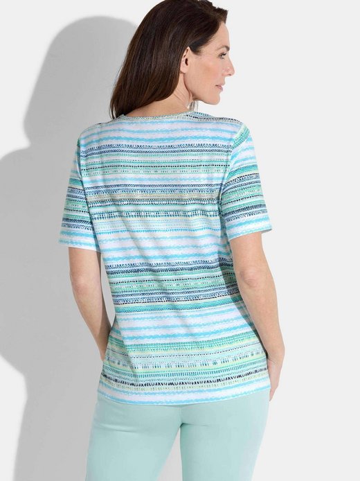 Damen Print Shirt - Kurzgöße