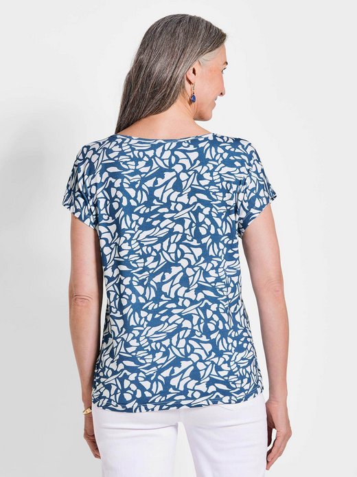 Damen Print Shirt - Kurzgöße