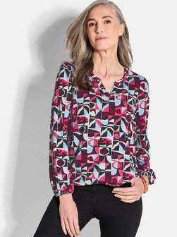 Damen Print Shirt - Kurzgöße