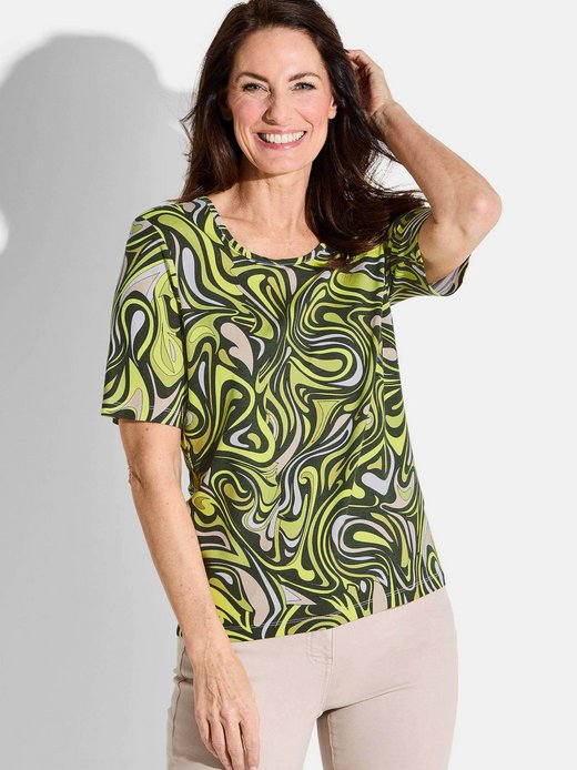 Damen Print Shirt