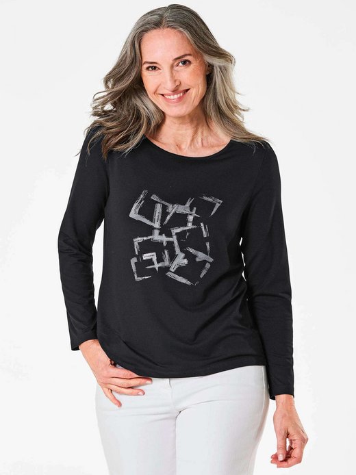 Damen Print Shirt
