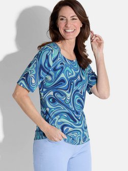 Damen Print Shirt