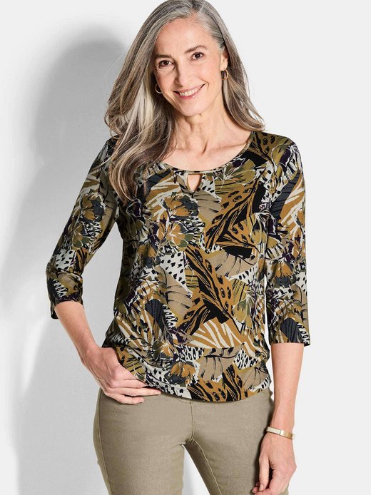 Damen Print Shirts - Kurzgöße