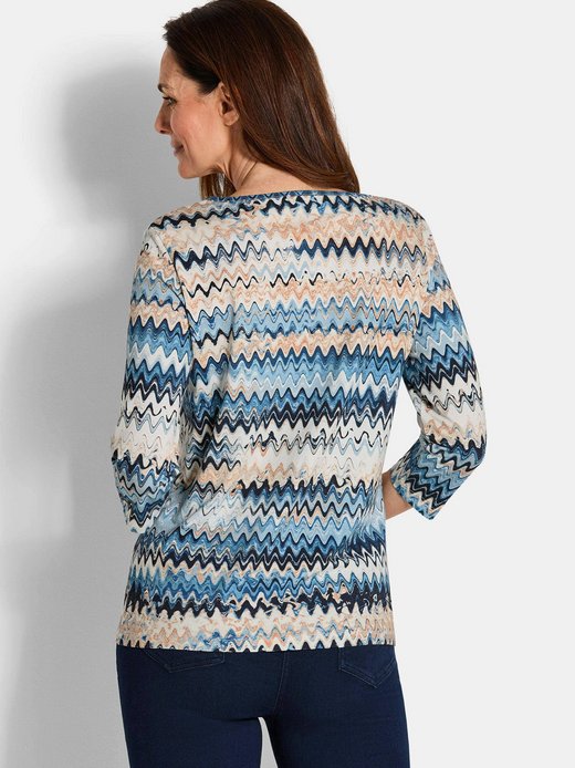 Damen Print Shirts - Kurzgöße