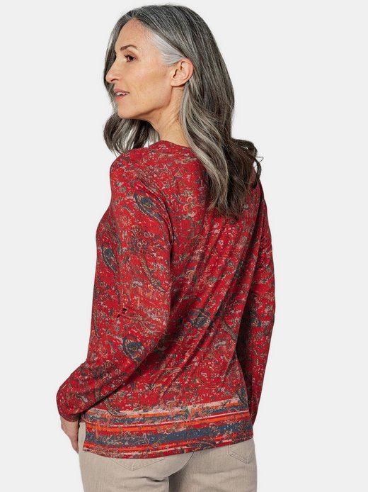 Damen Print Shirts - Kurzgöße