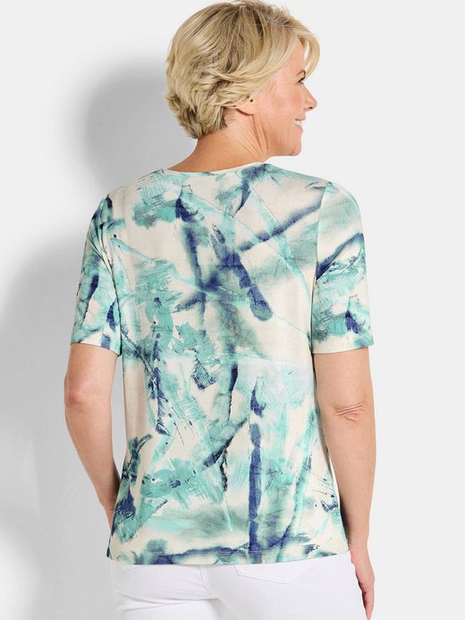 Damen Print Shirts - Kurzgöße