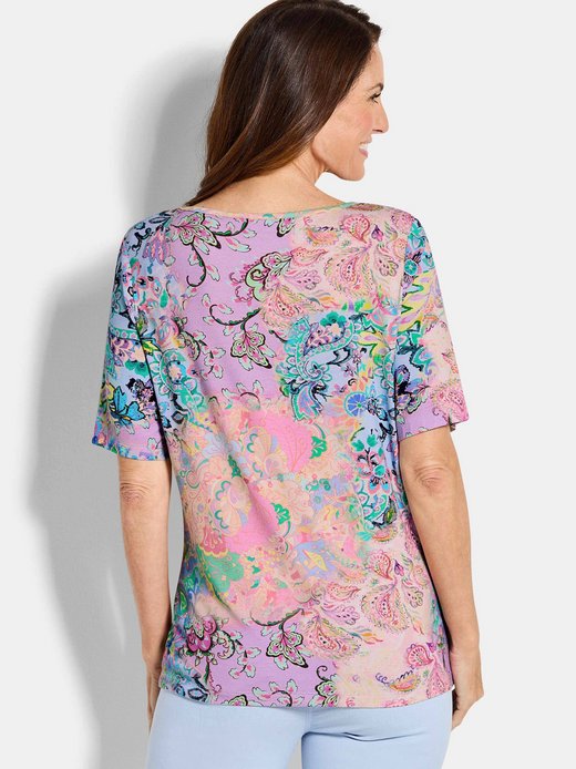 Damen Print Shirts - Kurzgöße